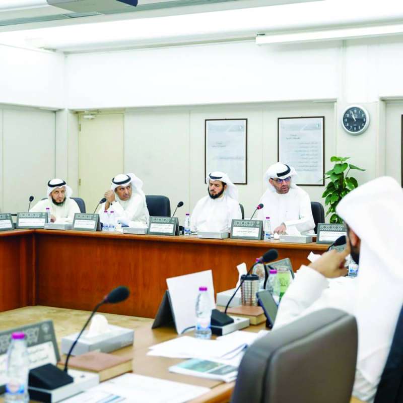 
من اجتماع لجنة الميزانيات أمس
