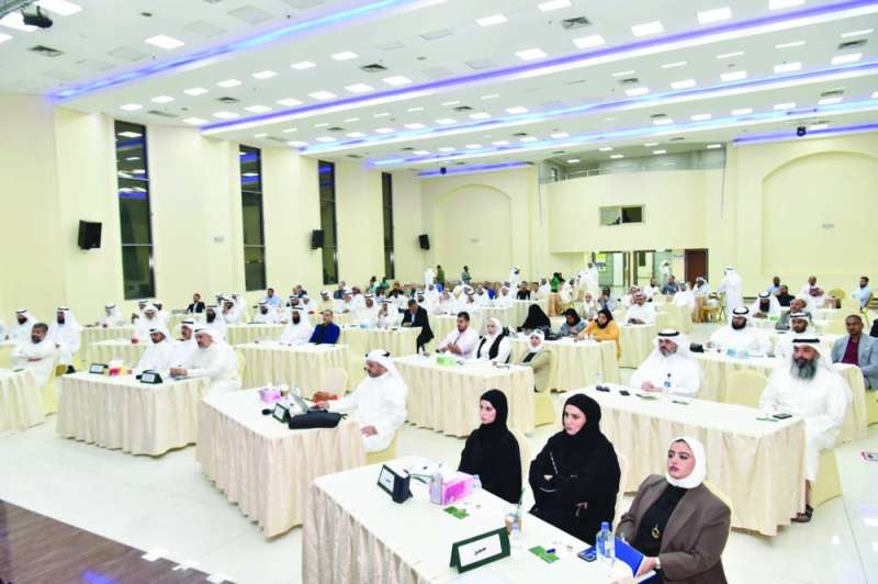 جانب من الحضور 