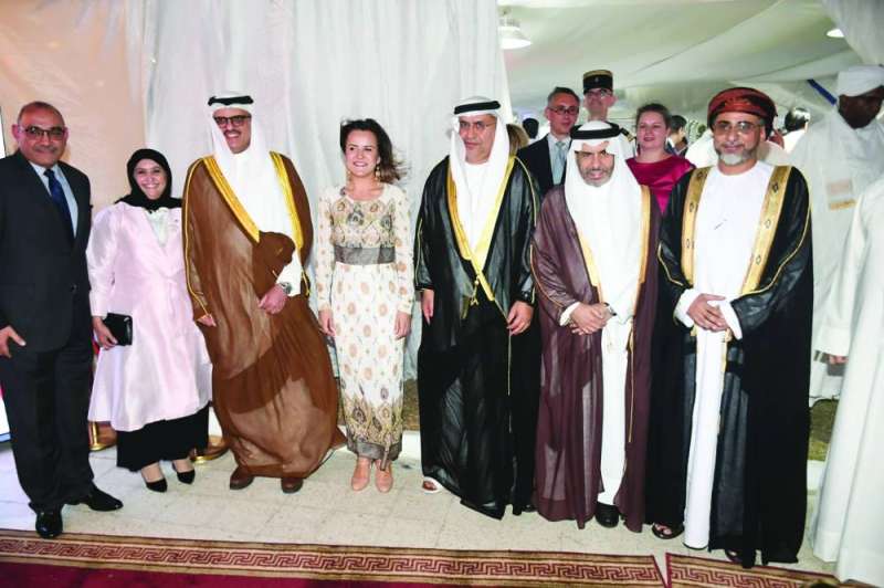 
لوفليشر وسفراء السعودية والإمارات وعمان وعدد من الديبلوماسيين