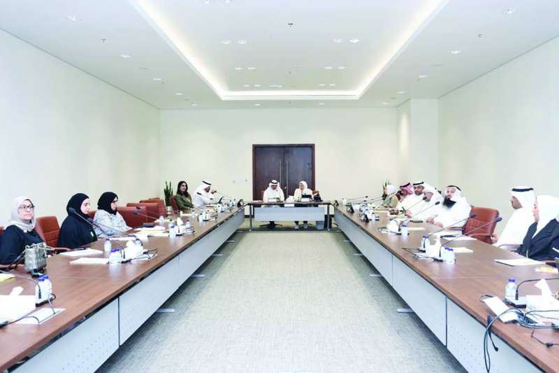 جانب من اجتماع لجنة البيئة في المجلس البلدي