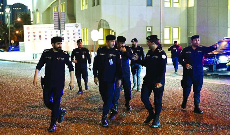 
جانب من جولة الرجيب وكبار الضباط على الحسينيات
