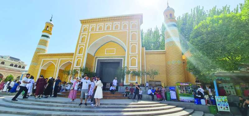 مسجد آخر في شينجيانغ