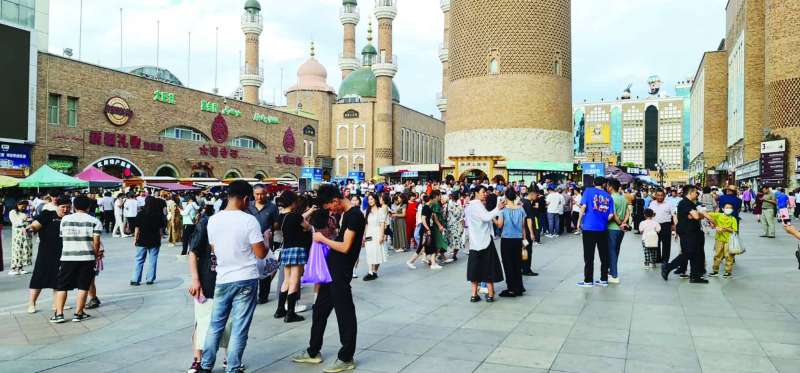 ساحة أحد المساجد