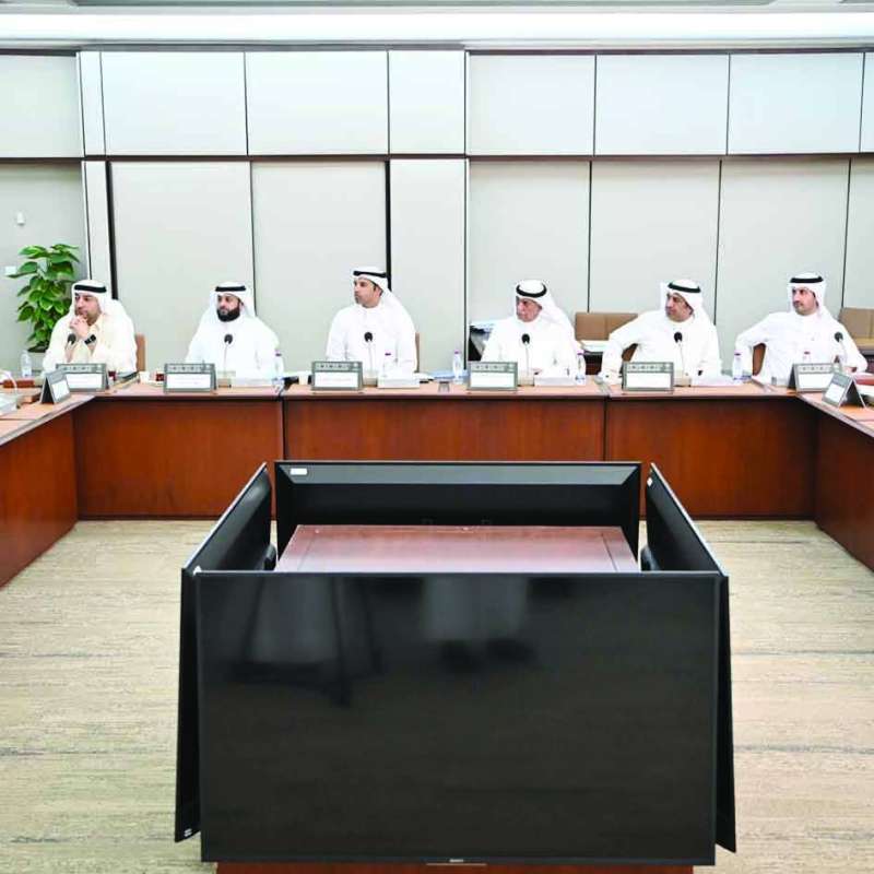 
من اجتماع اللجنة المالية