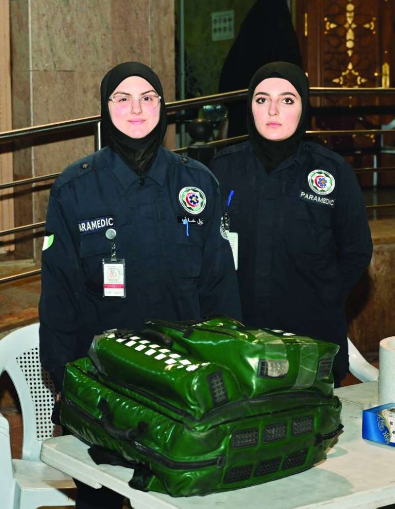 
جهود كبيرة للطوارئ الطبية