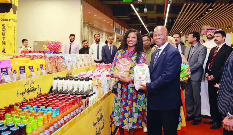 جولة لتفقد المنتجات الجنوب أفريقية 