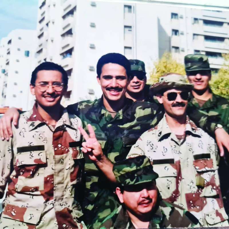 حسين المجادي أثناء الغزو	