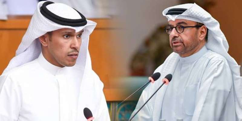 سعد البرك والنائب حمد العليان