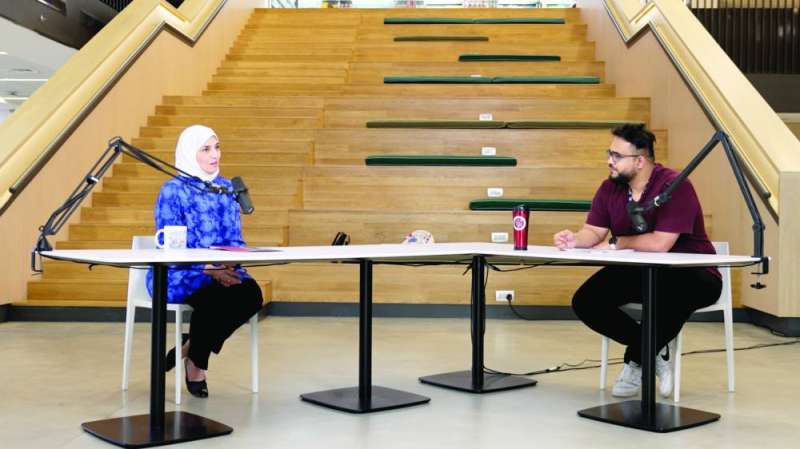 
فيصل الشمري وأريج الذيب في بودكاست «ليش AIU؟» على «الراي»
