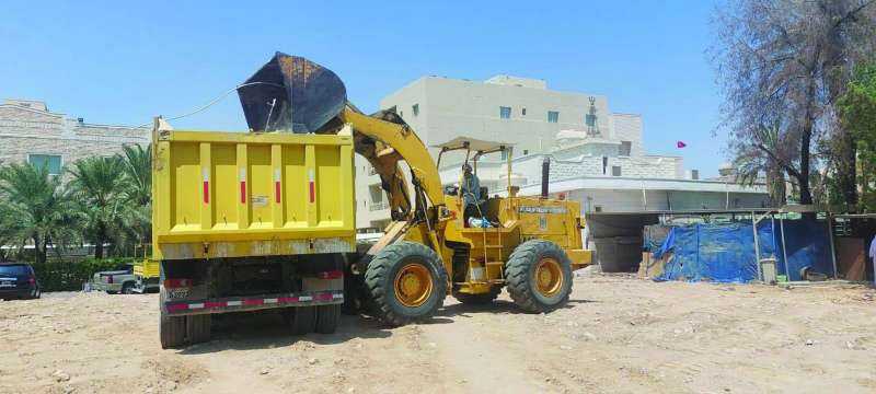 البلدية تزيل الحظائر المخالفة 