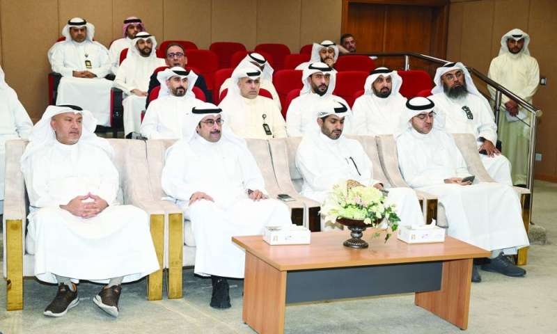 جانب من الحضور في حفل التكريم