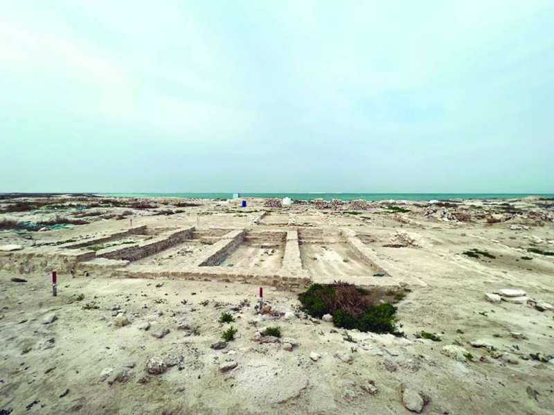 جانب من آثار المديتة التاريخية 