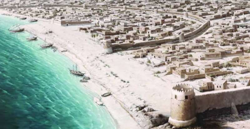 
آثار مدينة الزبارة القطرية
