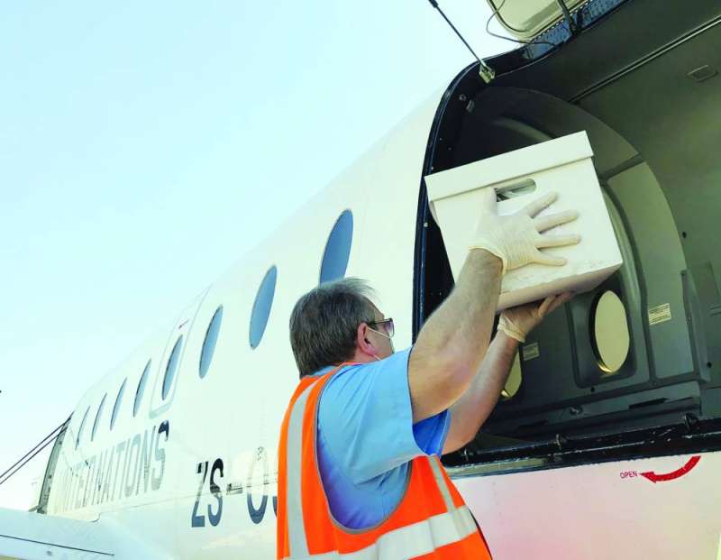 
إجراءات دقيقة خلال نقل الرفات 	(أرشيفية)
