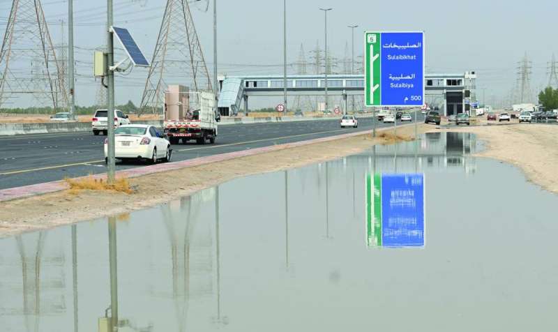 
برك مياه في الصليبية (تصوير سعود سالم)
