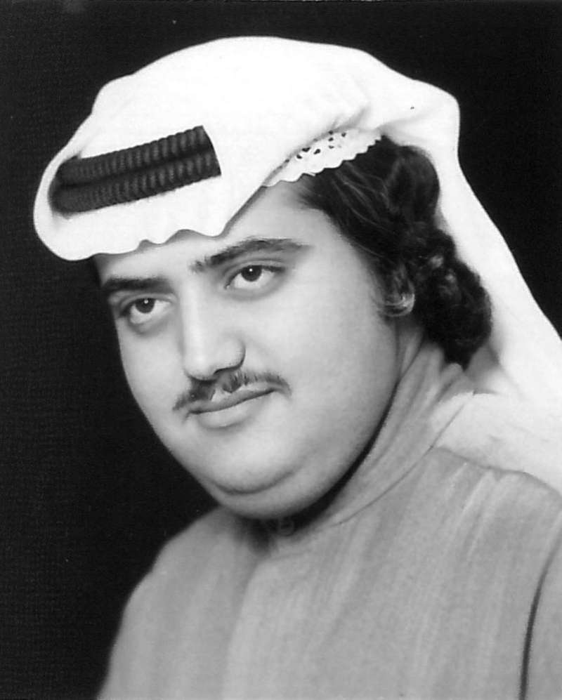 الطيار في شبابه 