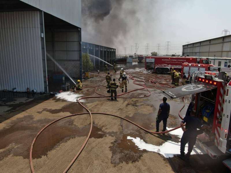 السيطرة على الحريق