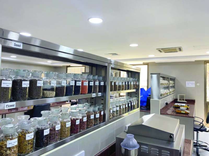 
أعشاب يتم استخدامها في العلاج