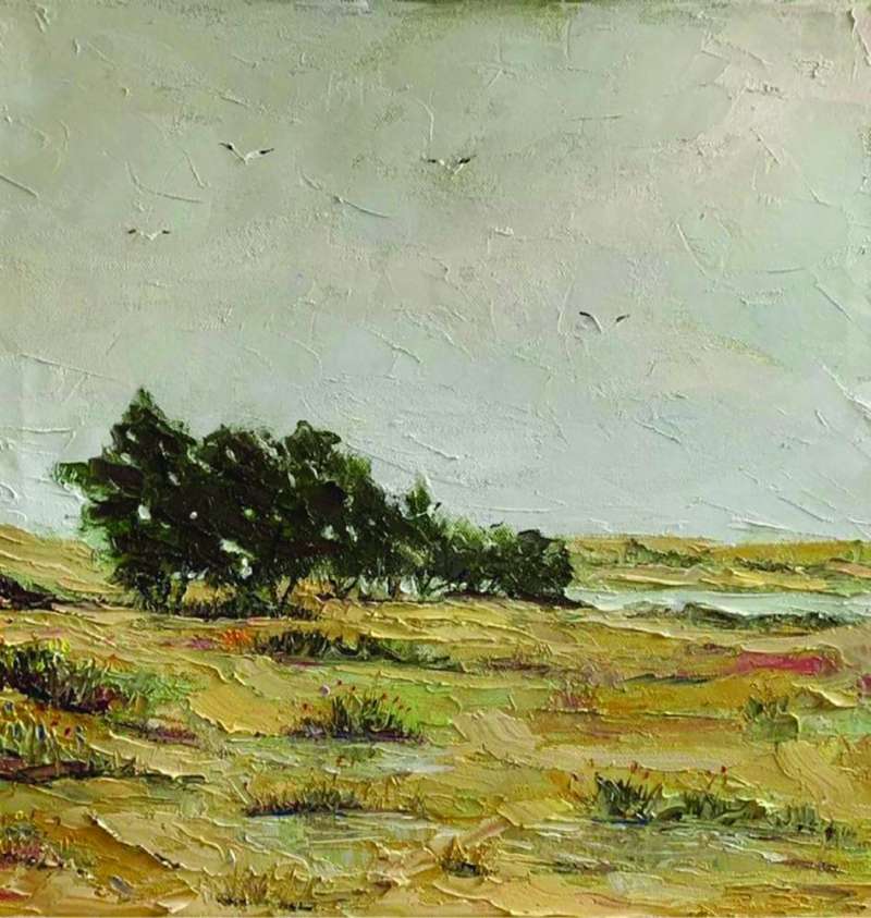 كاظمة... بريشة التميمي 