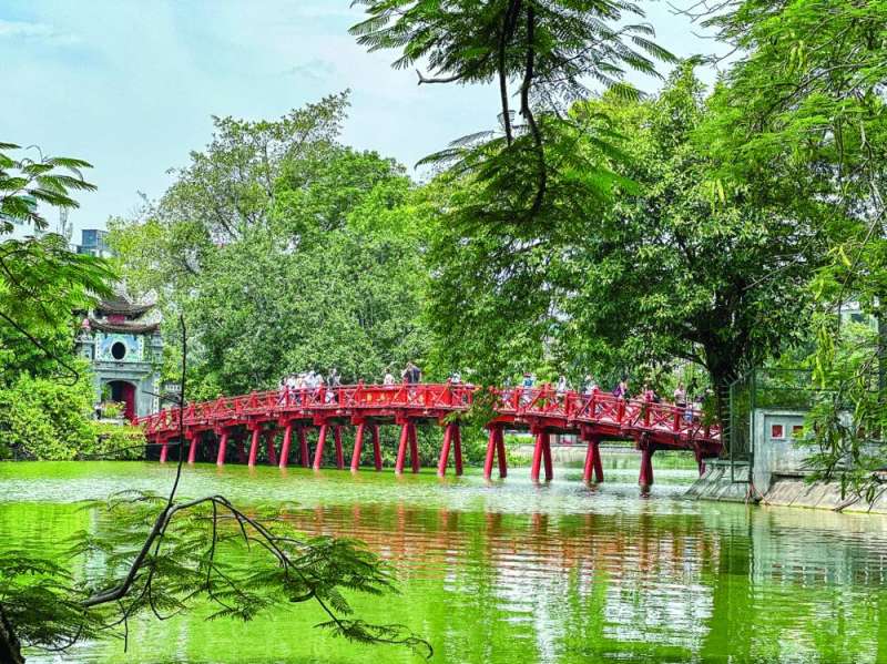 أحد المناظر الطبيعية في فيتنام 