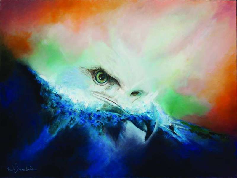 لوحة لوليد سراب 