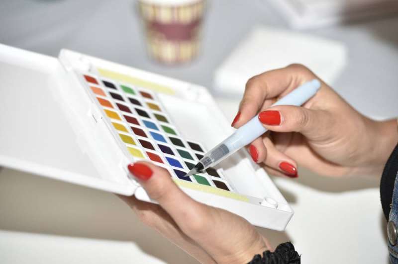 تدرج الألوان