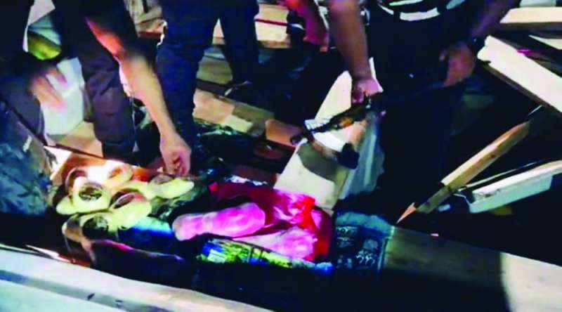 من المضبوطات