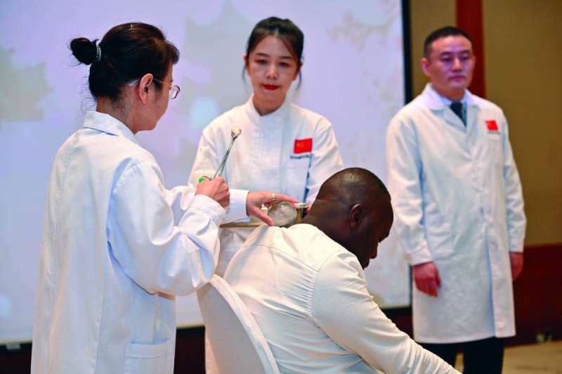  عرض للمساج والابر الصينية 