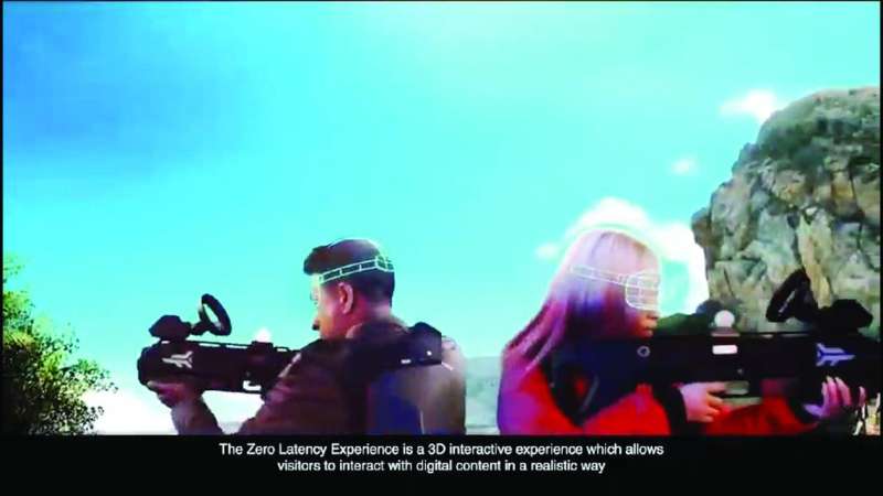 تجربة «Zero Latency» التفاعلية ثلاثية الأبعاد 