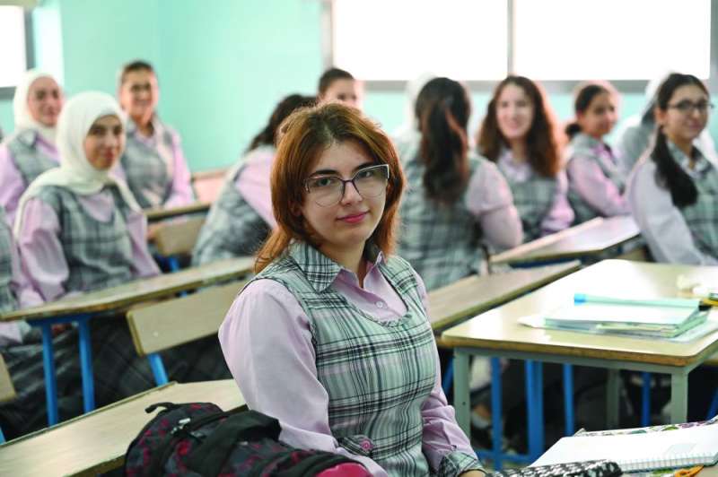 الدوام انتظم في المدارس الخاصة (تصوير أسعد عبدالله)