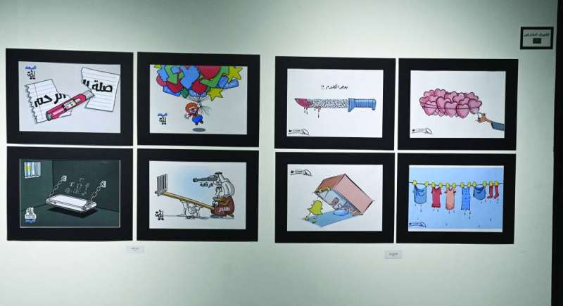 من مشاركة فناني السعودية 