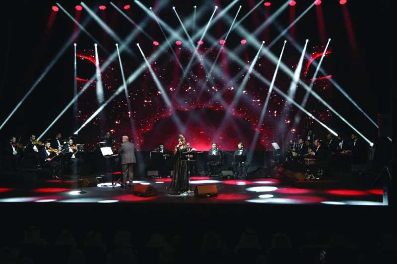 من أجواء الحفل الموسيقي 