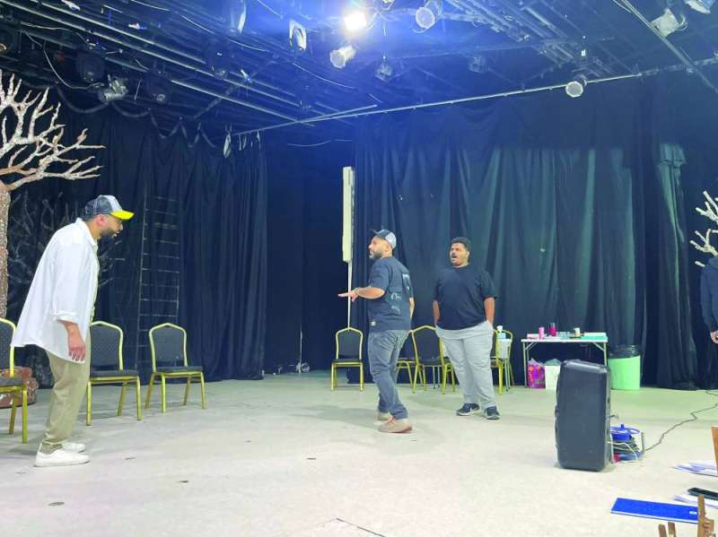 من البروفات 