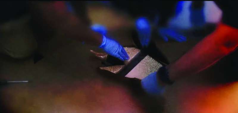 من الفيديو الذي نشرته شرطة دبي عن العملية 