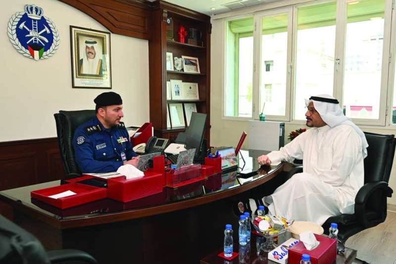 


الموسوي متحدّثاً للزميل ناصر الفرحان 