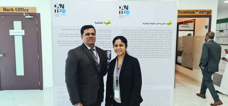 مدير مكتب VFS الشرق الأوسط تشيلر مع مسؤولة فرع الكويت روزيل