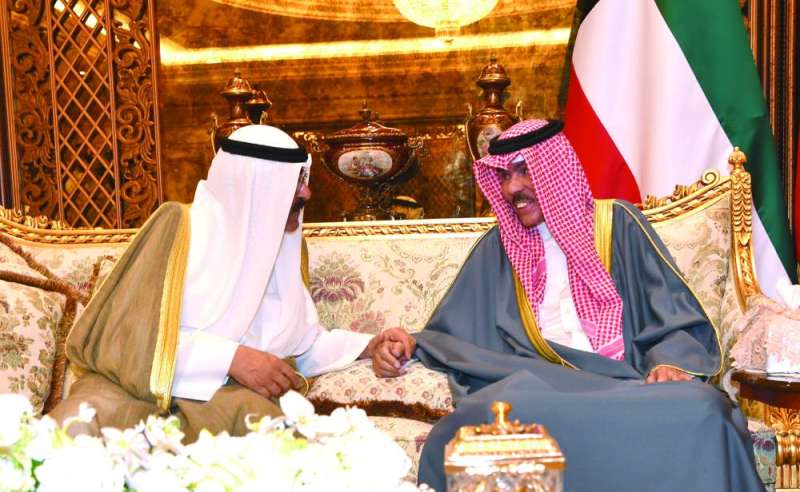 


صاحب السمو وإلى يمينه سمو ولي العهد (5 أكتوبر 2022) 