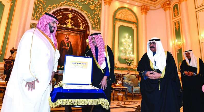 


صاحب السمو خلال استقباله الأمير محمد بن سلمان (10 ديسمبر 2021) 