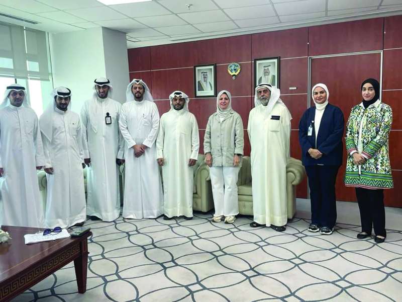 لقاء المراقبين المتدربين مع مسؤولين من الهيئة العامة للقوى العاملة 