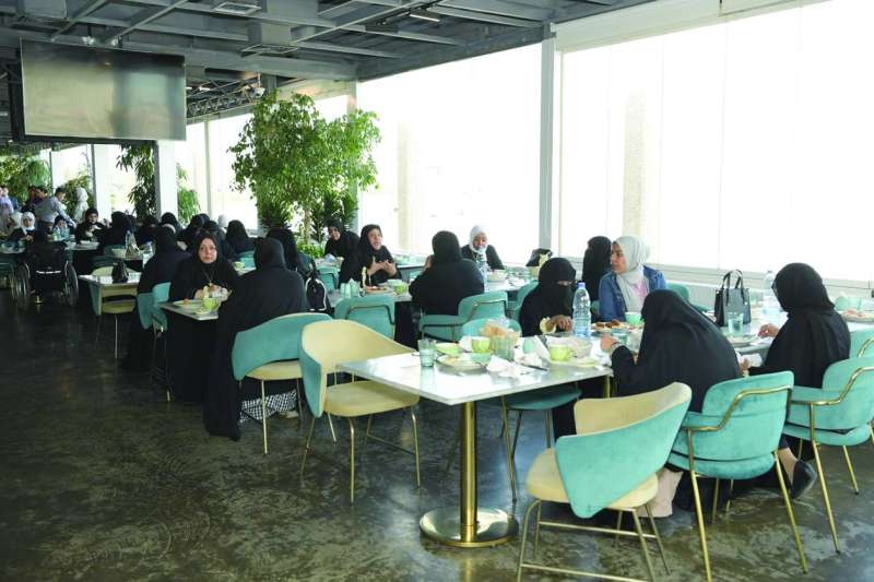 جانب من الحضور في الفعالية 