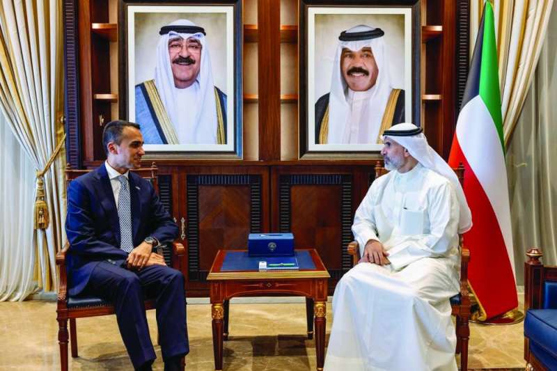 نائب وزير الخارجية مستقبلاً الممثل الخاص للاتحاد الأوروبي 