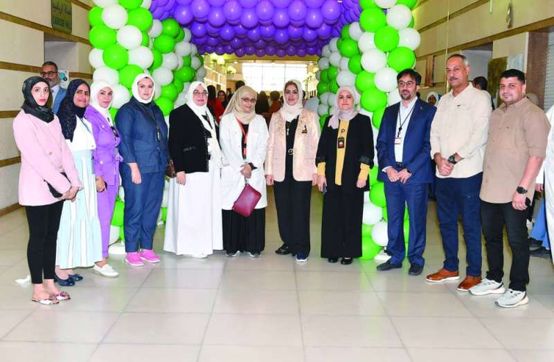 


لقطة جماعية للمشاركين في الاحتفال باليوم العالمي للصحة النفسية 