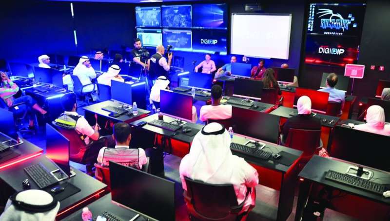 جانب من أعمال ورشة الأمن السيبراني (تصوير نايف العقلة)