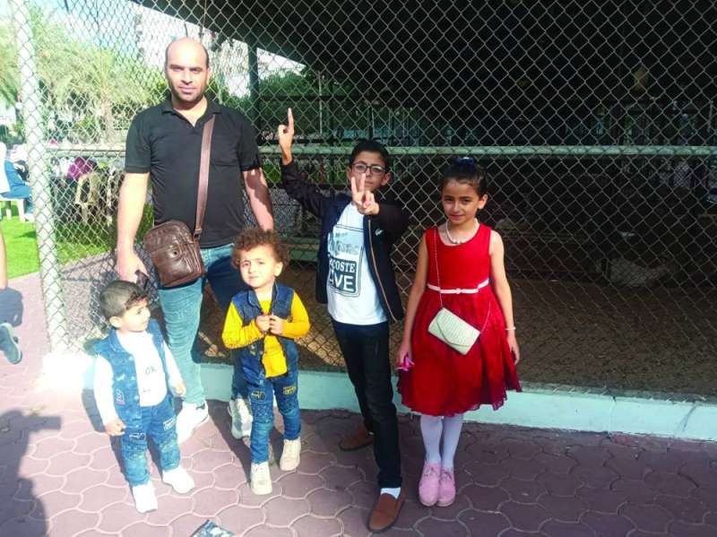 عائلة إسلام أبو حجر أصبحت بلا مأوى