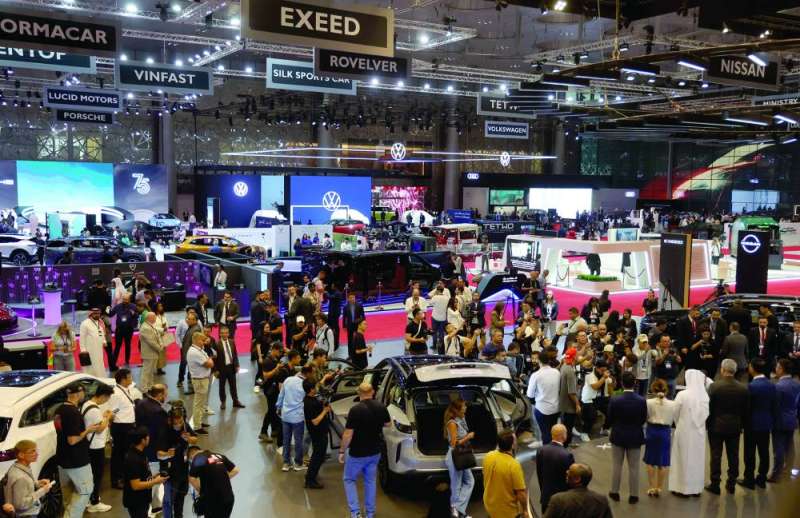 


جانب من المعرض 