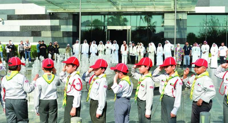 من أطفال الكويت... تحية لفلسطين 