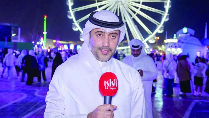 


 فاضل الدوسري متحدثاً لـ «الراي» 