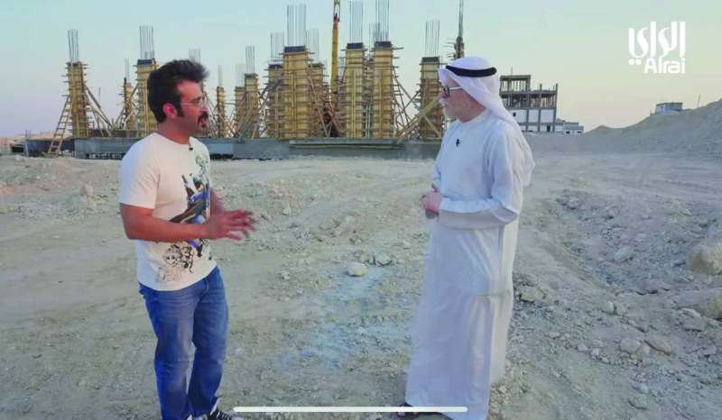 القلاف متحدثا للكاظمي