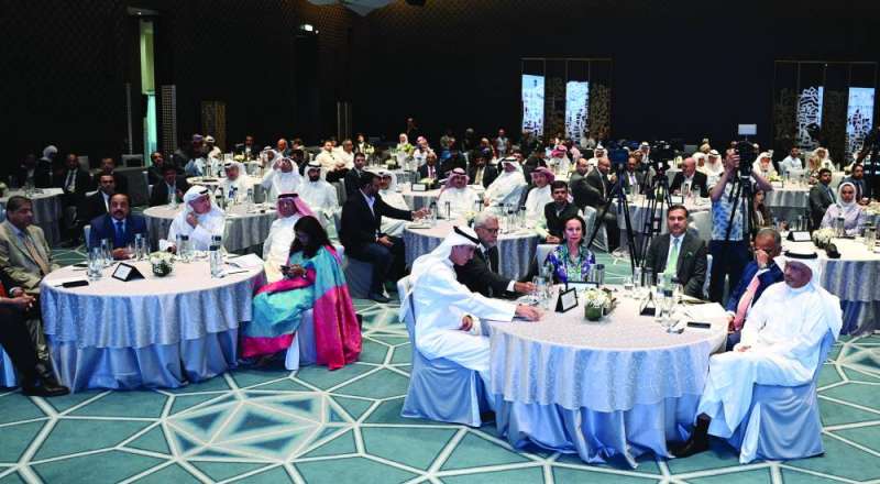 جانب من الحضور في المؤتمر