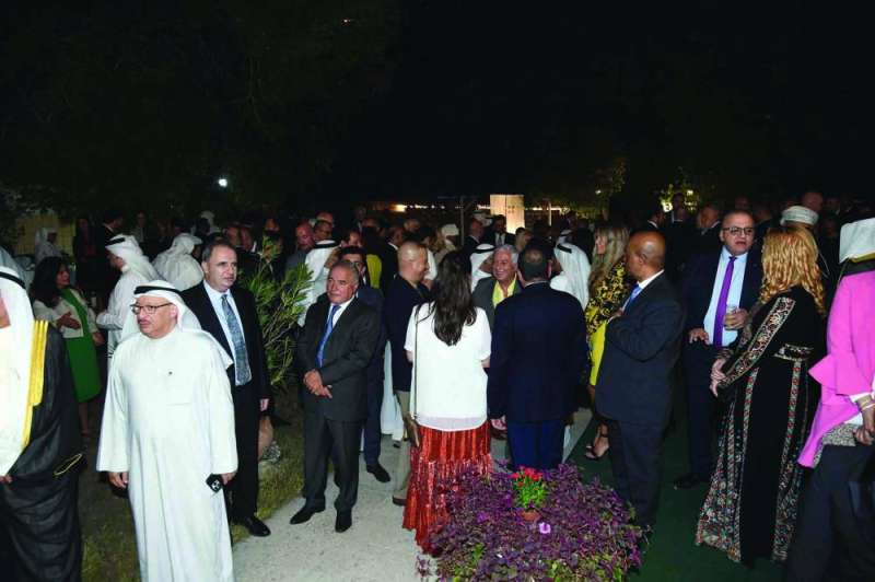 جانب من الحضور في الاحتفال 